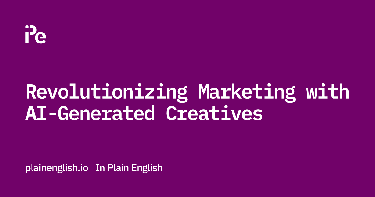 Revolutionizing Marketing with AI-Generated Creatives