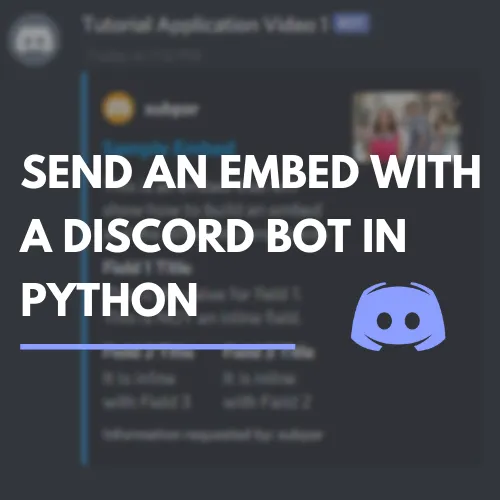 Discord meme maker bot with Python