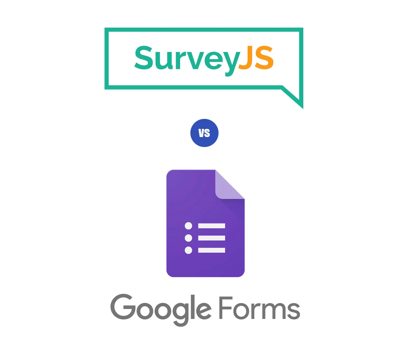 SurveyJS vs Google Forms