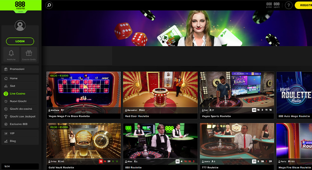 Live Dealer Casino in Italy