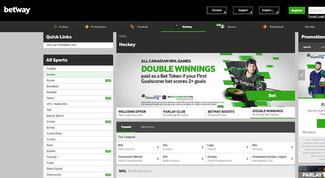 Sports Betting Website