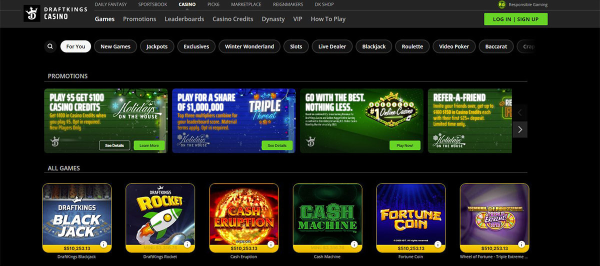 DraftKings Online Casino