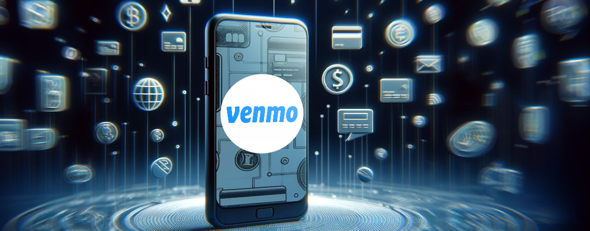 Venmo casino payments on a mobile device