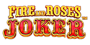 Fire and Roses Joker slot logo