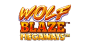 Wolf Blaze Megaways slot logo